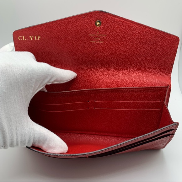 Louis Vuitton Monogram Cherry Empreinte Leather Curieuse Wallet - Picture 8 of 10